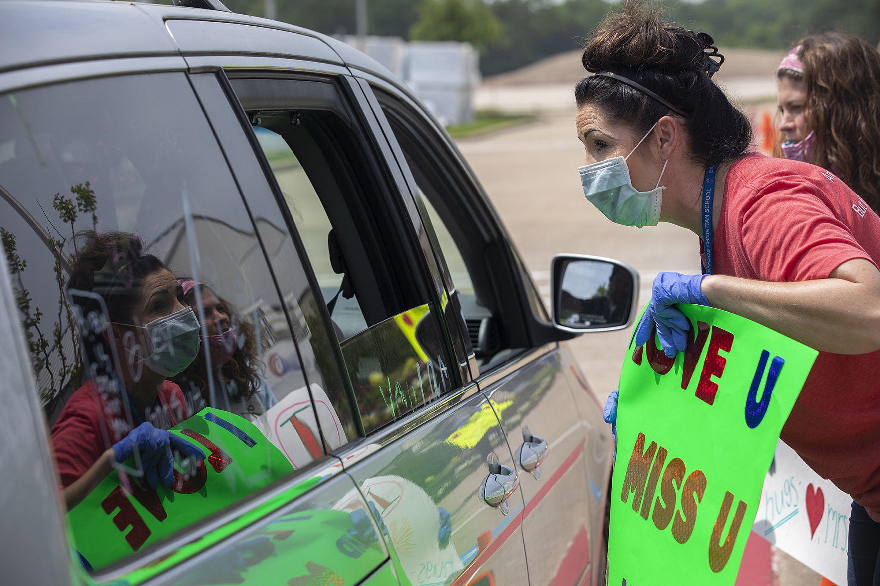 Brazos Christian School supply pick-up